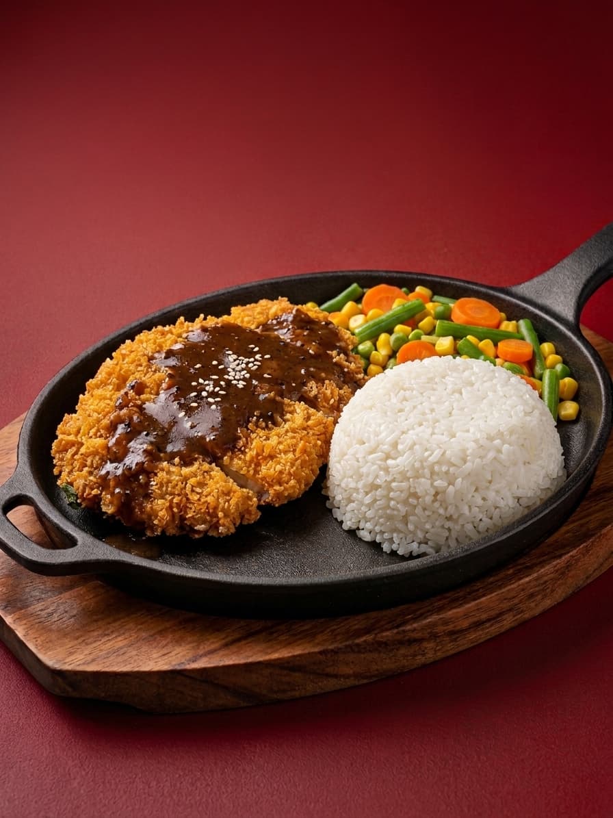 Chiken Katsu Nasi