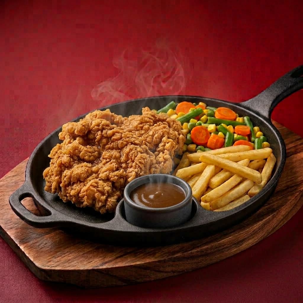 Chicken Steak Crispy Kentang